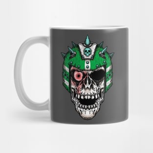 Fantasy Football Skeleton Green 2 Mug